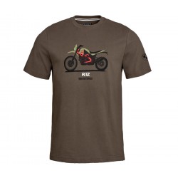 BMW Motorrad T-Shirt R 12 G/S Ανδρικό Καφέ ΕΝΔΥΣΗ